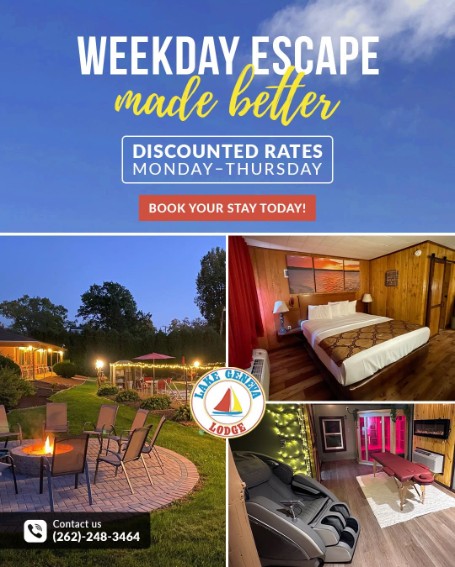 Your Weekend Getaway With Lake Geneva Lodge