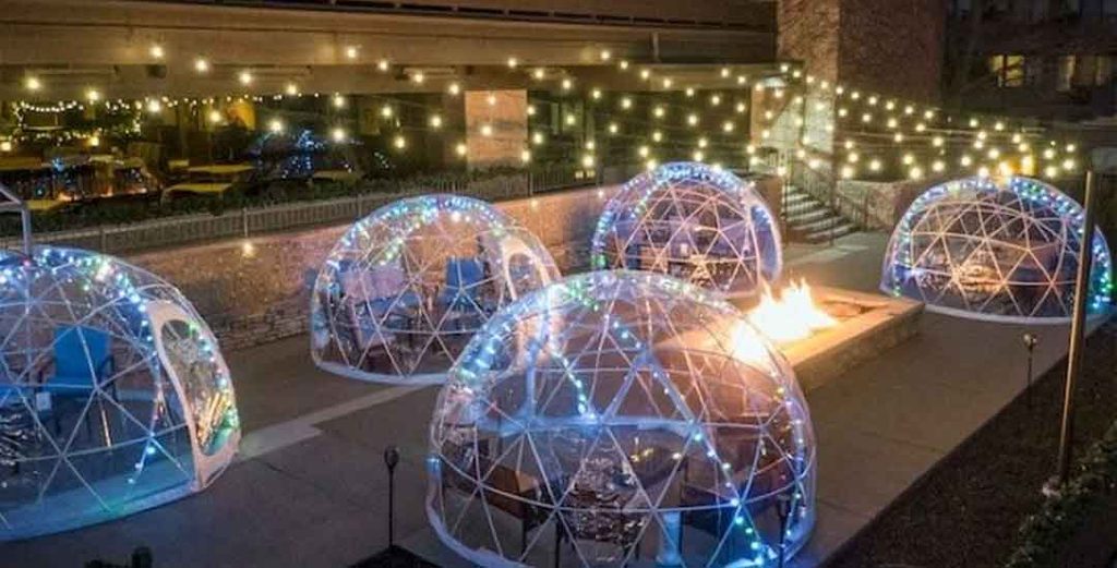 Igloo Dining in Lake Geneva: Unique Winter Experiences