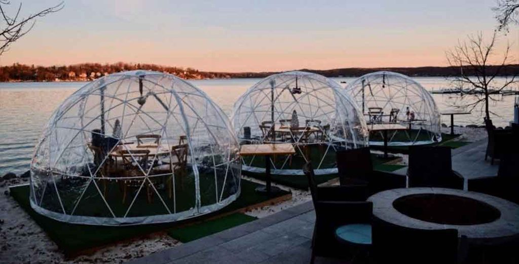 Igloo Dining in Lake Geneva: Unique Winter Experiences